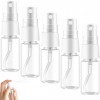 Lot de 5 vaporisateurs de 10 ml - Petits vaporisateurs transparents - Petits vaporisateurs cosmétiques - Mini vaporisateur de