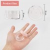 24 Pièces Pot Vide Cosmétiques Petit Pot 10ml Contenant Voyage Contenant Échantillon Voyage Plastique Transparente Petite Boi