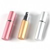 WeddHuis 3 Pcs 5ml Mini Portable Voyage Parfum Atomiseur Bouteille Vaporisateur Parfum Vide Rechargeable