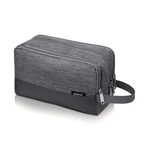 WANDF Trousse de Toilette Homme Voyage Sac de Toilette Accessoires de Voyage Trousse Toilette Trousse Maquillage Femme Organi