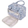 Narwey Trousse de Toilette Grande Femme Sac de Toilette Accessoires de Voyage Trousse Maquillage Femme Organisateurs de Toile