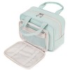 Narwey Trousse de Toilette Grande Femme Sac de Toilette Accessoires de Voyage Trousse Maquillage Femme Organisateurs de Toile