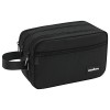 MOCOCITO Trousse de Toilette | Trousse de Toilette Voyage | Trousse de Toilette Avion | 21.5 x 15 x 8.5cm Noir 