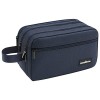 MOCOCITO Trousse de Toilette | Trousse de Toilette Voyage | Trousse de Toilette Avion | 21.5 x 15 x 8.5cm Noir 