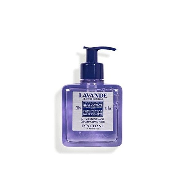 LOCCITANE - Gel Nettoyant Mains Lavande - Mains Propres & Douces - Extra-Doux - 300ML