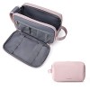 BAGSMART Trousse de Toilette Homme Voyage Accessoires Grande Trousse Toilette Imperméable Trousse Maquillage Femme Sac de Toi