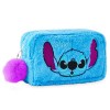 Disney Trousse de Toilette Stitch Pochette Trousse Maquillage Accessoire Voyage Rangement Makeup Bag Vanity Idée Cadeau Fille