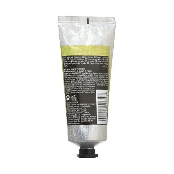 The Body Shop Protège-mains en chanvre - Taille L - 10 ml lemballage peut varier 