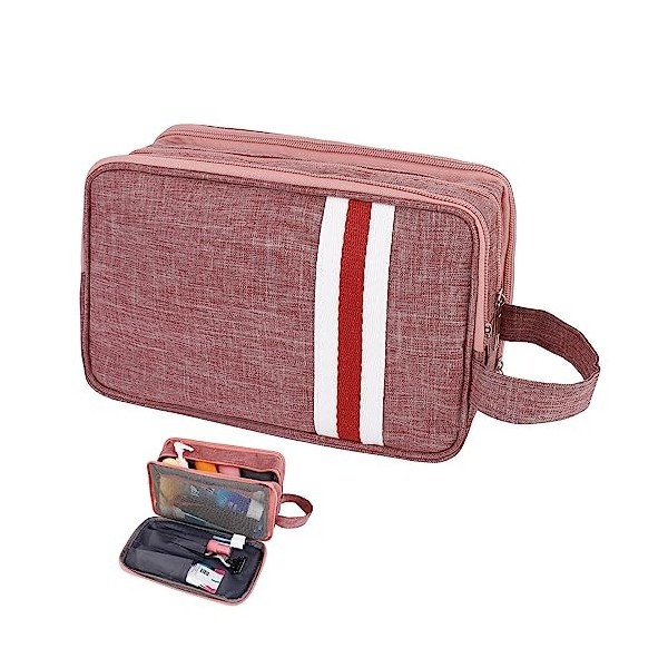 AiQInu Trousse de Toilette, Grande Trousse de Toilette Voyage pour Hommes et Femmes,Multifonction Imperméable Sac Cosmétique 