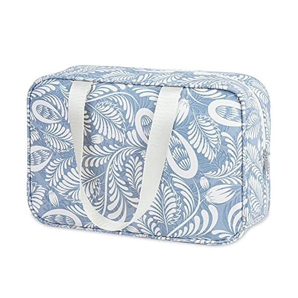 Narwey Trousse de Toilette Voyage Grande Capacité Trousse Maquillage Voyage Pochette de Rangement Cosmétique Portable pour Ho