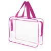 Sibba Sac fourre-Tout Transparent, Grande Trousse de Rangement Transparente pour Maquillage étanche étanche Fermeture éclair 