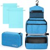 Sarsumir Trousse de Toilette Femme Homme Voyage Trousse Maquillage Trousse Toilette Grande Capacité 1 Trousses de Toilette + 