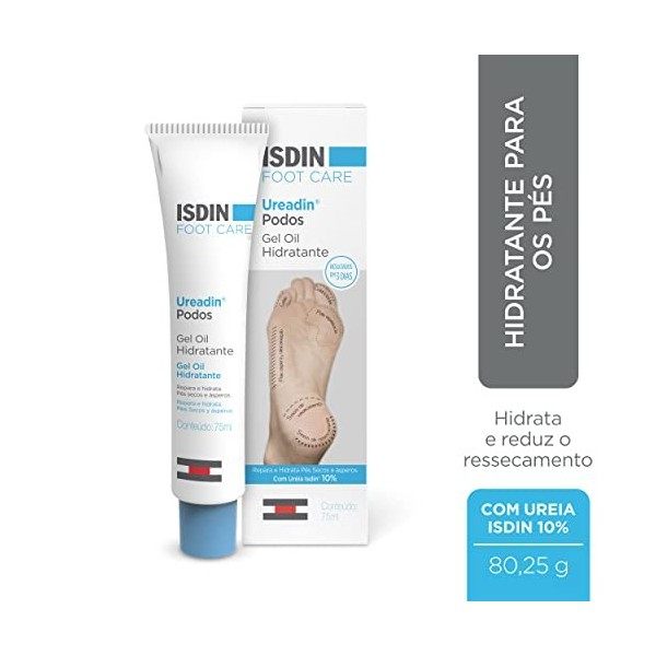 Gel hydratant ISDIN Ureadin Podos 75 ml | Pour les pieds secs et fissurés