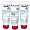 Eucerin - Crème pour la peau sèche des pieds plus soins de réparation intensifs - 88 ml Lot de 3 