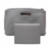 Ted Baker Stells Trousse de toilette et porte-cartes en cuir gris