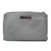 Ted Baker Stells Trousse de toilette et porte-cartes en cuir gris