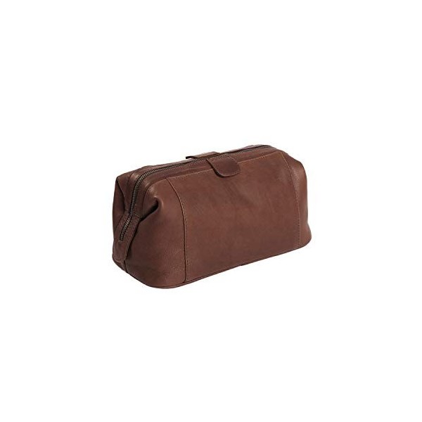 The Chesterfield Brand Trousse de Toilette en Cuir Cognac Vince