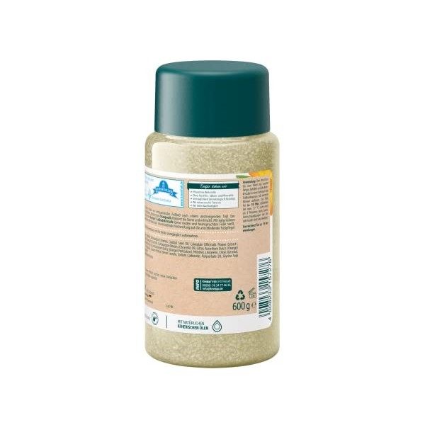 Kneipp Calendula & Huile dorange Désodorisant Cristaux de bain de pieds 600 g