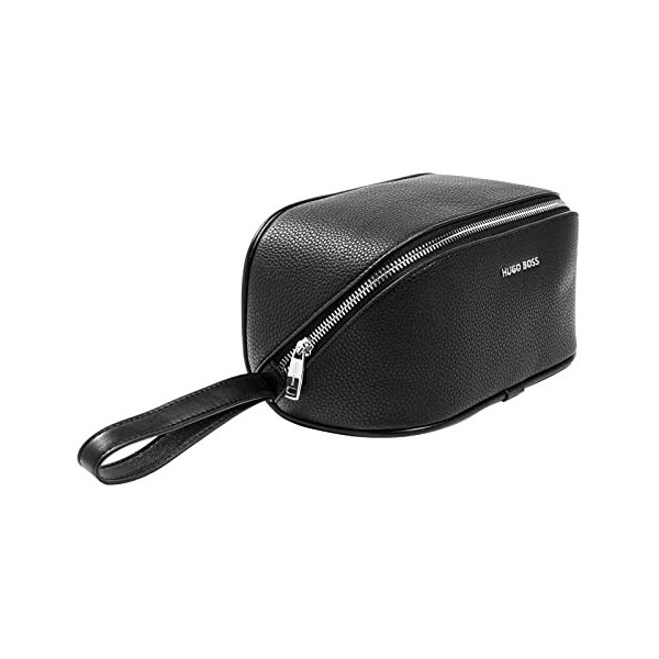 Hugo Boss Trousse De Toilette Storylight Black, Noir, 8.66 in x 3.94 in x 4.33 in, Trousse de Toilette, Noir, 8.66 in x 3.94 