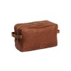 The Chesterfield Brand Trousse de Toilette en Cuir Cognac Stefan