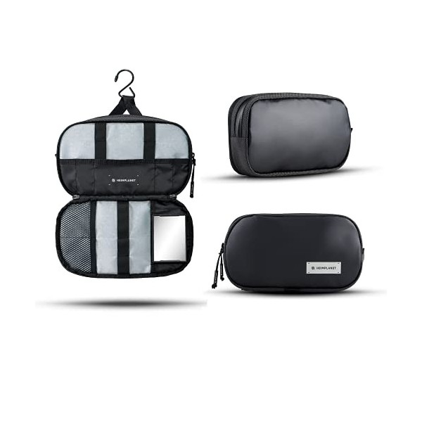 HEIMPLANET Original | HPT Carry Essentials DOPP Kit | Trousse de Toilette de Voyage à Suspendre | Trousse de Toilette sans PV