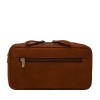 Fossil Gift pour homme Travel, cuir Trousse de toilette cognac 26.7 cm L x 14.6 cm L x 15.3 cm H MLG0724222