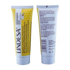 Lindesa Lot de 3 tubes de crème de soin pour les mains à la cire dabeille - 60 ml