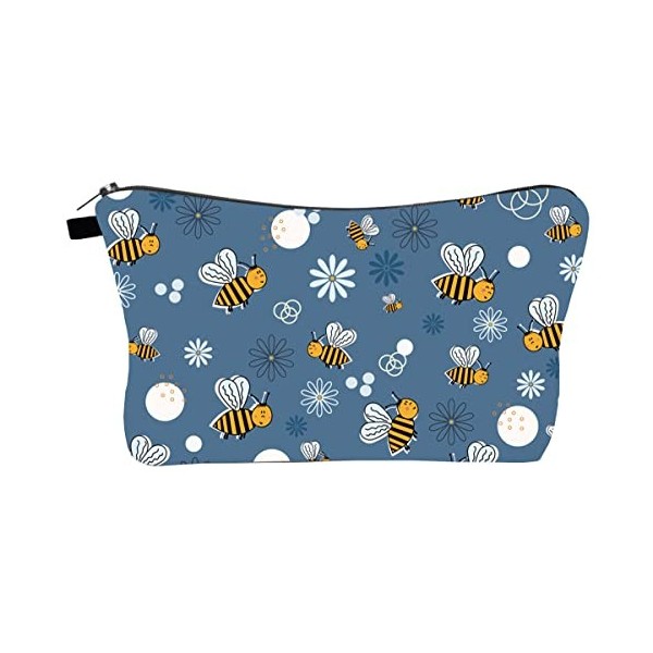 FAVORTALK Trousse de maquillage de voyage - Trousse de toilette - Pochette de rangement pour filles et femmes - Pour voyage o...