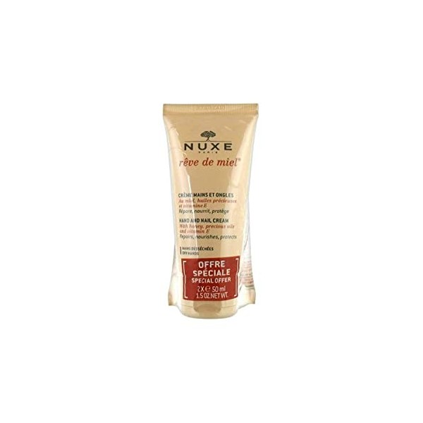 Nuxe Rêve de Miel Crème Mains/Ongles Lot de 2 x 50 ml