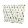 Fycyko Trousse de Toilette Voyage Trousses Maquillage Sac de Toilette Organisateur de Sac pour Mignon Fleurs Les Plantes Cosm