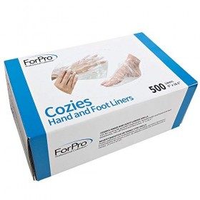 ForPro Cozies Hand and Foot Liners - Paraffin Treatments, Heated Mitts- Hand/Foot Treatments - 9? W x 16.5? L&nbsp; - 500-Count
