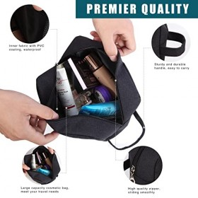 Czyan Trousse de toilette de voyage portable à suspendre,Sac de rasage étanche,Trousse de toilette pour le travail, les voyag