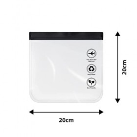 1 trousse de toilette de voyage transparente, approuvée par la sécurité de laéroport, trousse de maquillage étanche et anti-