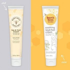 BURTS BEES - Mama Bee Leg & Foot Creme - 3.38 fl. oz. 100 ml 