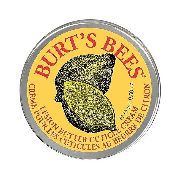 Lemon Butter Cuticle Cream by Burts Bees for Unisex - 0.6 oz Cuticle Cream