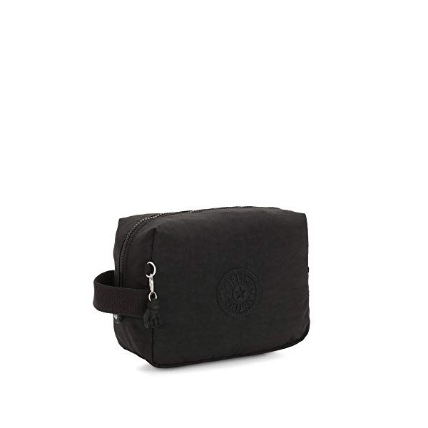 Kipling Parac Femme, Noir, M, Trousse de Toilette Parac pour Femme, Petite Pochette, Trousse de Toilette imprimée en Polyeste