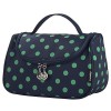 Yeiotsy Trousse de toilette à pois pour femme, bleu lac Bleu - PolkaDots Bag