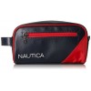 Nautica Mens Top Zip Travel Kit Toiletry Bag Organizer