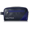 Nautica Mens Top Zip Travel Kit Toiletry Bag Organizer