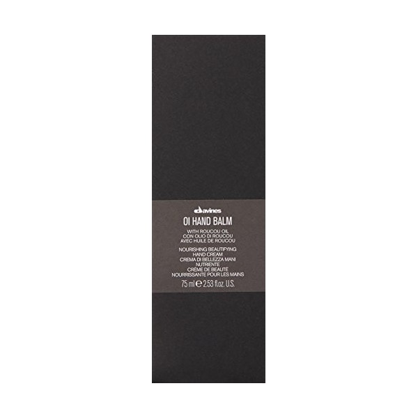 DAVINES - Crème pour les mains Davines Oi Hand Balm 75 ml,