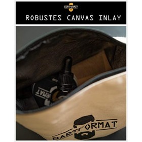 BARTFORMAT Trousse de toilette pour homme - Design intelligent avec protection contre les fuites - Pratique en voyage - Idée 