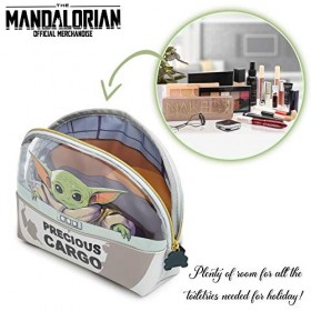 The Mandalorian Trousse de Toilette Baby Yoda - Idée Cadeau Geek Star Wars Bébé Yoda