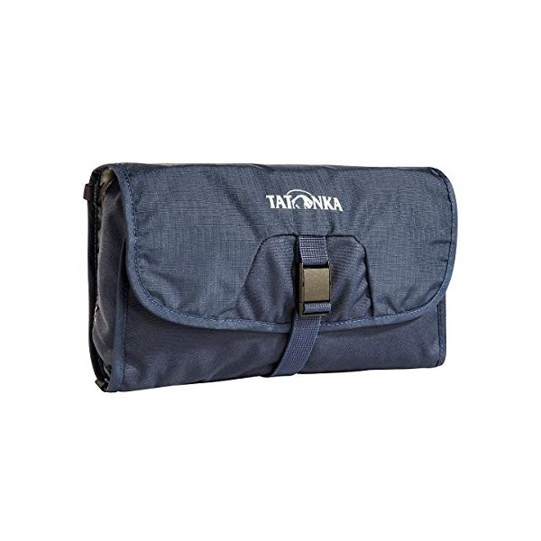 Tatonka Small Travelcare Trousse de Toilette à Suspendre avec Compartiments et Miroir Gris Titane 25 x 17 x 4 cm