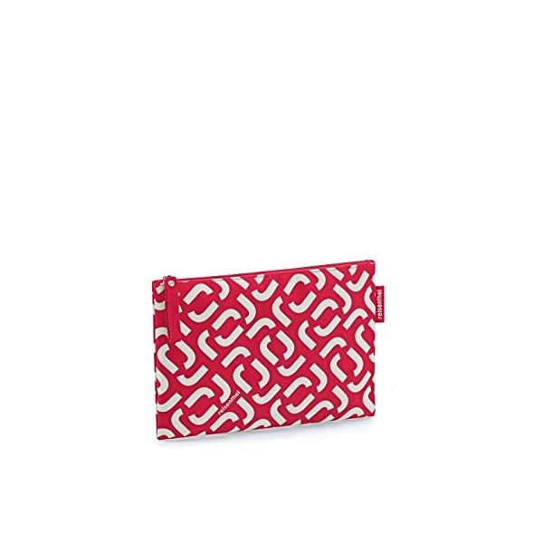 reisenthel Diverse LR3070 Signature Rouge - Trousse de Toilette et Organiseur de Voyage avec Fermeture éclair - 24 x 17 x 0 c