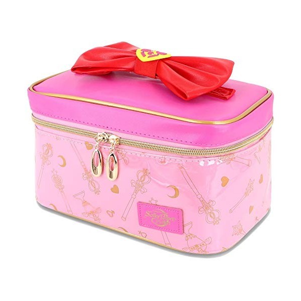 Roffatide Anime Sailor Moon Sac Cosmétique Femme Trousse de Maquillage étanche Sac de Rangement pour étui de Rangement de Voy