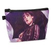 Wednesday Addams Trousse de Maquillage,Addams Sac de Maquillage,Addams Sacs de Maquillage imprimés Trousse de Maquillage Port