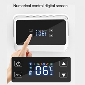 Mini Réfrigérateur à Insuline, Glacière à Insuline à Température Réglable à écran Tactile