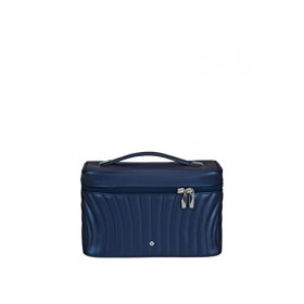 Samsonite C-Lite Toilet Kit de Maquillage Bleu Midnight Blue 24 cm, Bleu Nuit, C-Lite Toilet Kit - Mallette cosmétique