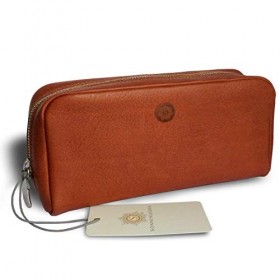 SONNENLEDER fASCHINA trousse de maquillage de haute qualité”» avec logo de couleur : cuir authentique **