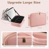 [Grand] Topdirect Trousse de Maquillage avec Miroir, Maquillage LED Valise Maquillage Trousse de Maquillage Voyage avec Makeu